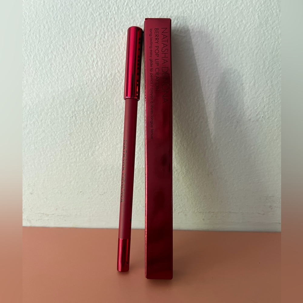 Natasha Denona Berry Pop Lip Crayon NIB (Cherry Mauve)